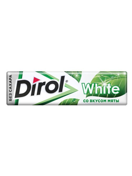 Жевательная резинка Dirol White Мята, 13.6г x 30 шт