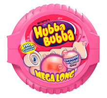 Жевательная резинка Hubba Bubba Bubble Mega Long Fancy Fruit, 56г