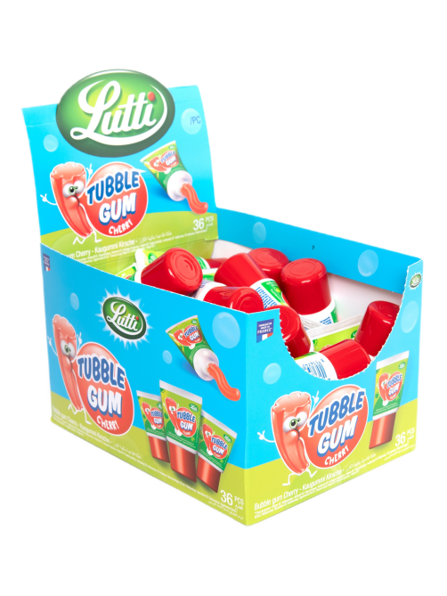 Жевательная резинка Lutti Tubble Gum Cherry, 35г