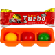 Жевательная резинка Turbo вишня, персик и яблоко, 15г x 12 шт