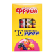Жевательная резинка Фруша 10 Фруктовых радостей, 20г