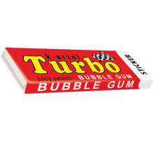 Жевательная резинка Turbo персик, 14г