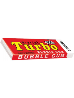 Жевательная резинка Turbo персик, 14г