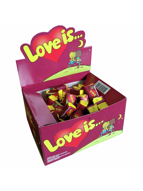 Жевательная резинка Love is вишня-лимон (4.2г x 100шт), 420г