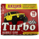 Жевательная резинка Turbo персик, даня, яблоко и манго (4.5г x 10шт), 45г