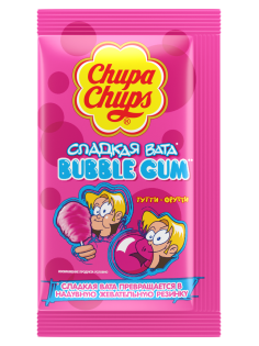 Жевательная резинка Chupa Chups Сладкая вата тутти-фрутти, 11г
