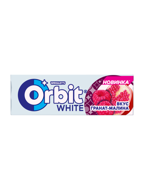 Жевательная резинка Orbit малина-гранат, 13.6г x 30 шт