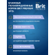Корм влажный Brit для собак миниатюрных пород с телятиной и горошком, 85г