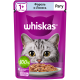 Корм влажный Whiskas рагу для взрослых кошек с форелью и лососем, 75г x 28 шт