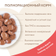 Корм влажный Мнямс для кошек кусочки в соусе лосось, 85г