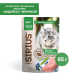 Корм влажный Sirius Premium Adult для кошек индейка-черника, 85г