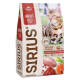 Корм сухой Sirius для кошек мясной рацион, 400г