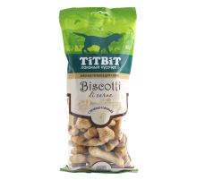 Печенье Titbit мясное для собак с говяжьей печенью, 350г