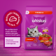 Сухой корм Whiskas для кошек с говядиной, 1.3кг
