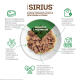 Корм влажный Sirius Premium Adult для кошек индейка-черника, 85г