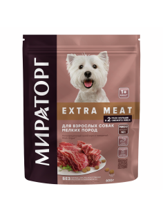 Корм сухой Мираторг Black angus для взрослых собак говядина, 600г
