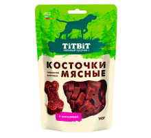 Лакомство для собак Titbit косточки мясные с бараниной, 145г