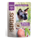 Корм влажный Sirius Premium для стерилизованных кошек с индейкой и курицей, 85г