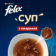 Корм влажный Felix Суп для взрослых кошек с говядиной, 48г