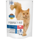 Корм сухой Perfect Fit для кошек говядина, 650г