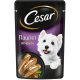 Корм влажный Cesar для взрослых собак паштет с ягнёнком, 80г
