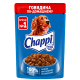 Корм влажный Chappi Сытный мясной обед для собак с говядиной по-домашнему, 85г