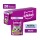Корм влажный Whiskas рагу для взрослых кошек с форелью и лососем, 75г x 28 шт