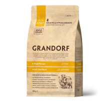 Корм сухой Grandorf для стерилизованных кошек 4 мяса, 400г