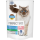 Корм сухой Perfect Fit для кошек красивая шерсть лосось, 650г