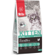 Корм сухой Blitz Sensitive для котят, беременных и кормящих кошек с индейкой, 400г