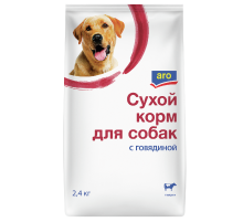 aro Корм сухой для собак с говядиной, 2.4кг