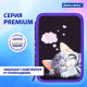 Пенал BRAUBERG, 3 отделения, полиэстер, 21х14 см, 
