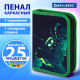 Пенал BRAUBERG, 1 отделение, 1 откидная планка, полиэстер, 21х14 см, 