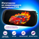 Пенал ЮНЛАНДИЯ, 1 отделение, 1 откидная планка, карман, EVA покрытие soft-touch, 22х10х5 см, 