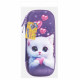 Пенал ЮНЛАНДИЯ, 1 отделение, 1 откидная планка, карман, EVA покрытие soft-touch, 22х10х5 см, 
