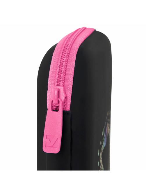 Пенал BRAUBERG SHINY, 1 отделение, 1 откидная планка, EVA, 22х13х4 см, 