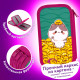 Пенал ЮНЛАНДИЯ, 3 отделения, картон с эффектом soft-touch, 19х11 см, 