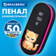 Пенал-футляр BRAUBERG, 1 отделение, органайзер, полиэстер, 22x9х5 см, 