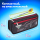Пенал мягкий ЮНЛАНДИЯ, 2 отделения, полиэстер, 