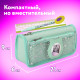 Пенал мягкий ЮНЛАНДИЯ, 2 отделения, полиэстер, 