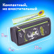 Пенал мягкий ЮНЛАНДИЯ, 2 отделения, полиэстер, 