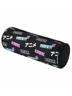 Пенал-косметичка BRAUBERG, Anime, черный, 20х7х7 см, 272295