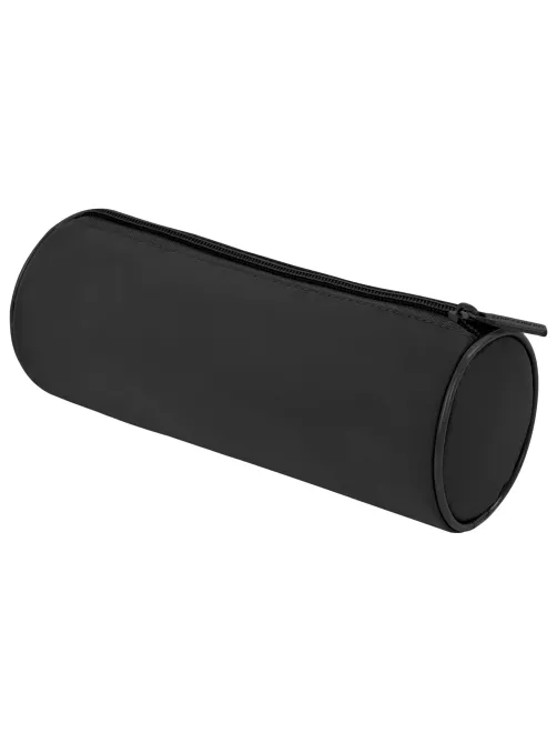 Пенал-тубус BRAUBERG, с эффектом Soft Touch, мягкий, черный, 22х8 см, 272302