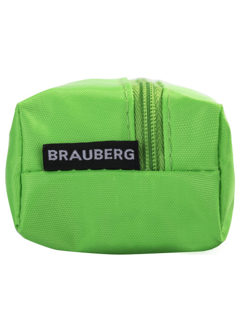 Пенал-косметичка BRAUBERG, ассорти 5 цветов, 