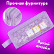 Пенал ЮНЛАНДИЯ ЮНИОР, 2 отделения, с ручкой, полиэстер, 