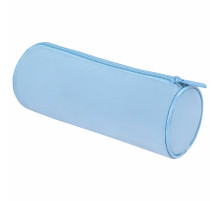 Пенал-тубус BRAUBERG, с эффектом Soft Touch, мягкий, пастельно-голубой, 22х8 см, 272300