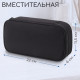 Пенал-органайзер BRAUBERG, 1 отделение, органайзер, полиэстер, 22х11,5x6 см, черный, 272309