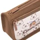 Пенал мягкий BRAUBERG KIDS, 2 отделения, полиэстер, 