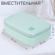 Пенал-косметичка BRAUBERG БОЛЬШОЙ, 1 отделение, 1 откидная планка, ткань, 21x15x6 см, 
