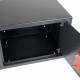 Сейф мебельный DASWERK (ДАСВЕРК) SC-250KL (250х350х250 мм), ключевой замок, графит, 291342